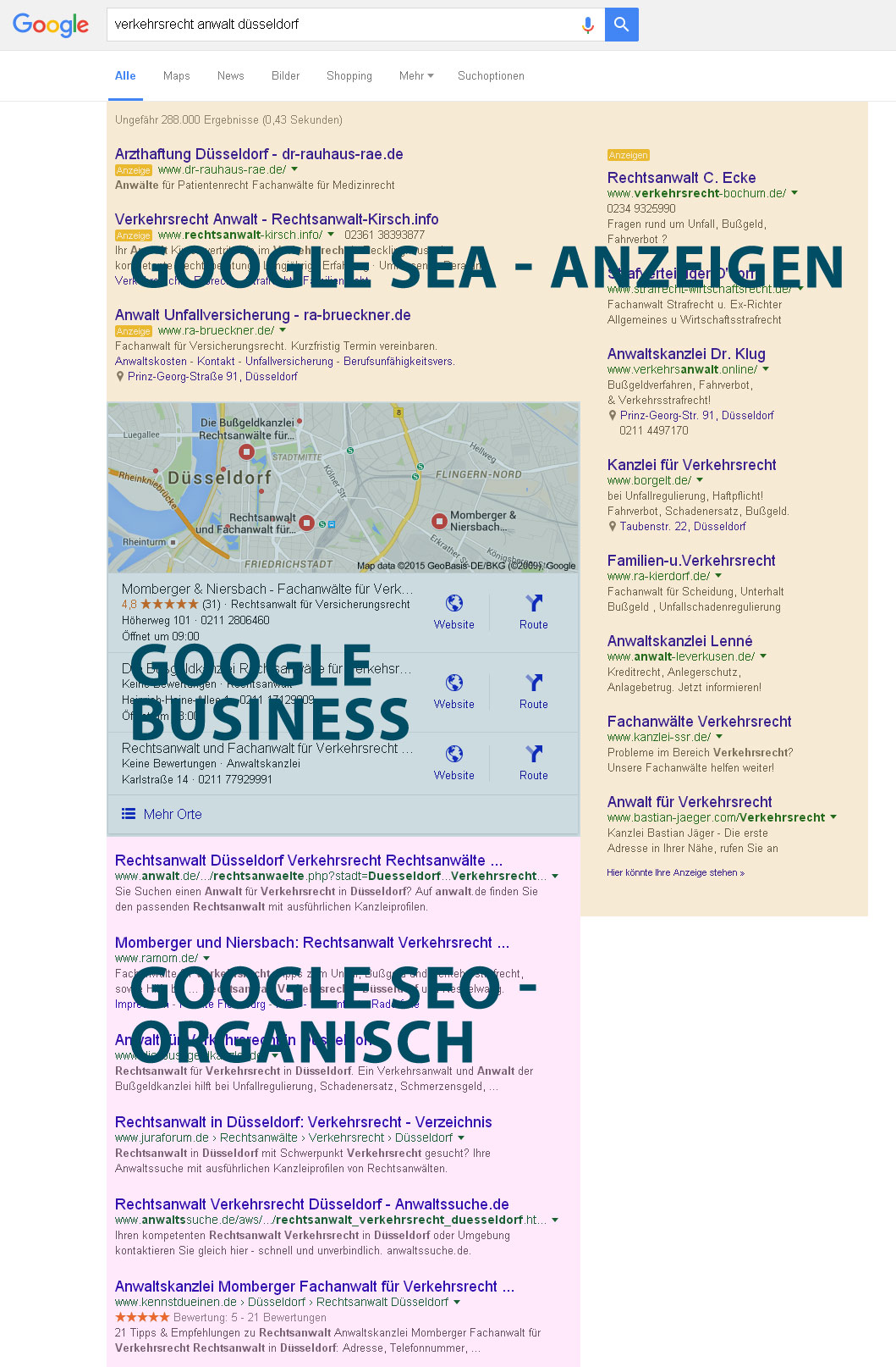 Google SEO SEA Bochum